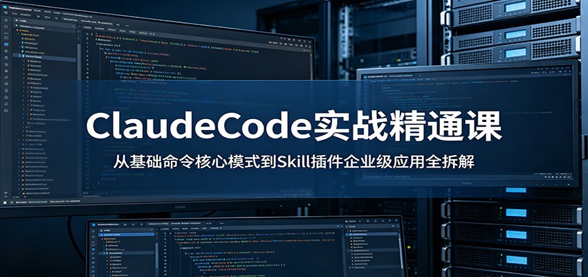 ClaudeCode实战精通课：从基础命令核心模式到Skill插件企业级应用全拆解-龙祁轻创社区