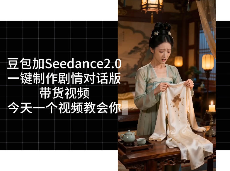 用Coze扣子工作流，我们就能一键制作剧情对话版带货视频，全程无需手动剪辑，从0到1演示搭建过程-龙祁轻创社区