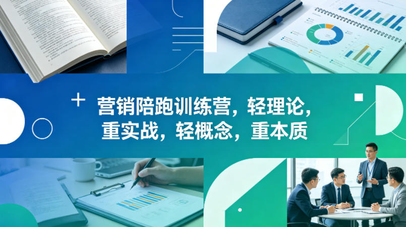 老A营销陪跑训练营，轻理论，重实战，轻概念，重本质(更新2026年6月)-龙祁轻创社区