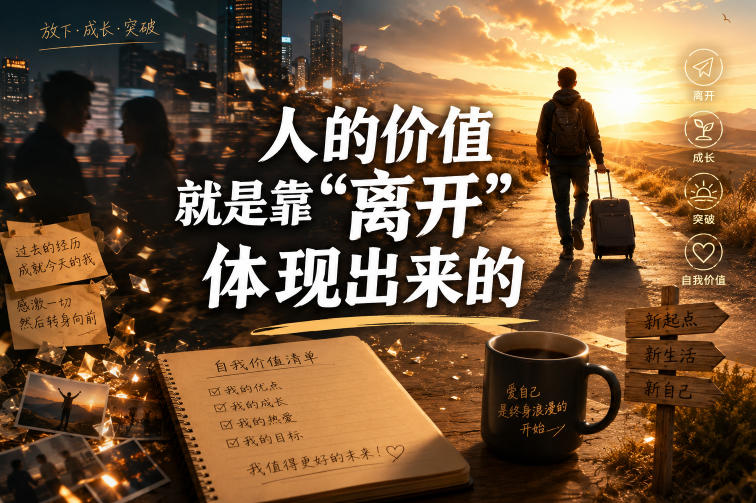 付费文章：人的价值就是靠“离开”体现出来的-龙祁轻创社区
