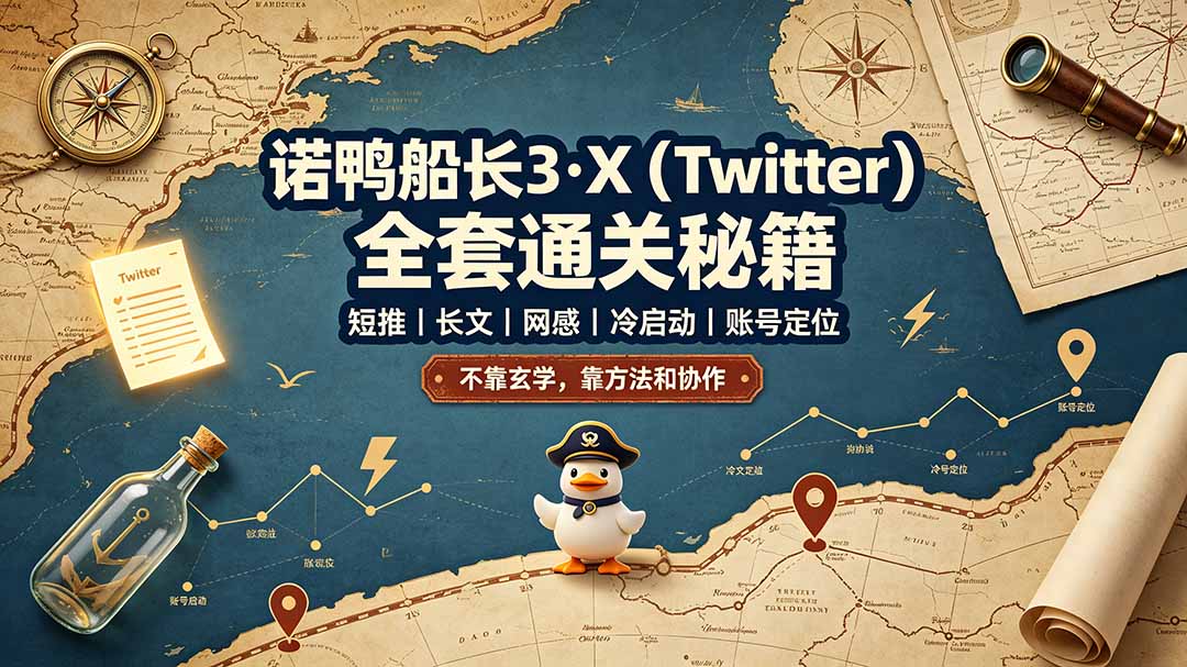 诺鸭船长3·X(Twitter-龙祁轻创社区