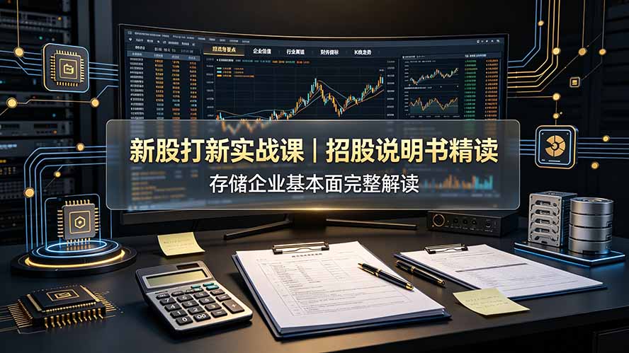 付费文章：新股打新实战课｜招股说明书精读，存储企业基本面完整解读-龙祁轻创社区
