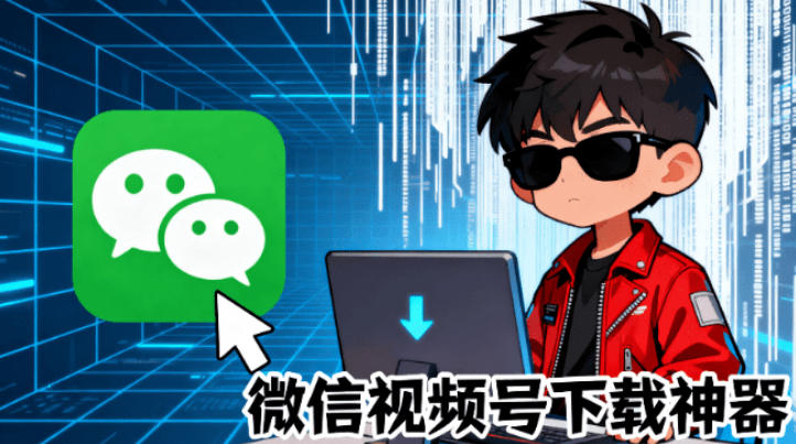 Github热门工具，视频号下载神器又来了！一键注入下载按钮，轻松下载，使用便捷wx_channel-龙祁轻创社区