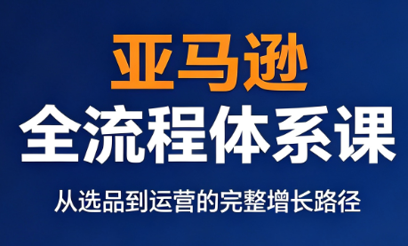 跨境大武当·亚马逊全流程体系课-龙祁轻创社区