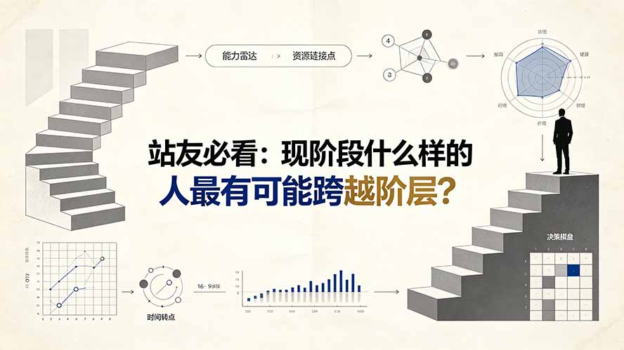 付费文章：站友必看：现阶段什么样的人最有可能跨越阶层?-龙祁轻创社区